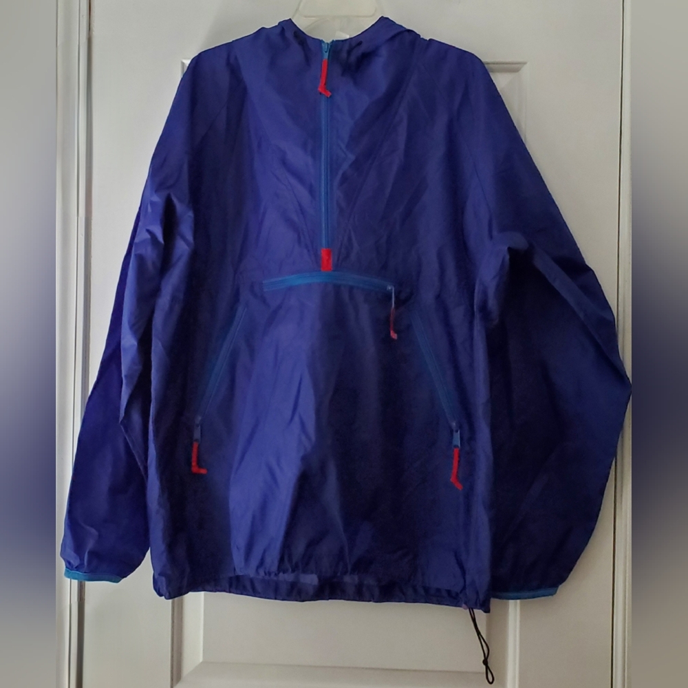 Sierra Designs Vintage Mens Hooded Windbreaker Jacket Pullover - Size XL - EUC